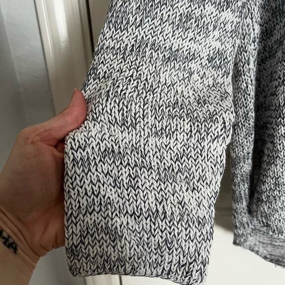 Wooden Ships Cotton Blend Relaxed Fit Knit Sweater Gray Medium/Large - Picture 7 of 9